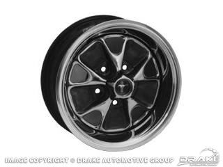 Picture of 1967 Styled Steel Wheels (14x5 1/2 Black Rim) : C7ZZ-1007-A