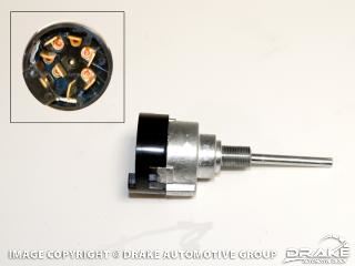 Picture of 1970 Mustang Windshield Wiper Switch (2-speed) : D0ZZ-17553-A