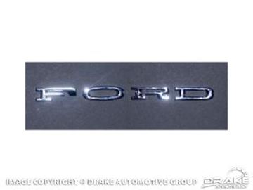 Picture of 1964-66 FORD Hood Letters (Stick-On) : C4OZ-6240282-SK