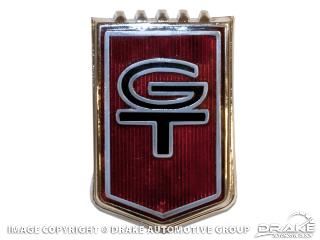 Picture of 1965 Mustang GT Fender Cloisonne Emblem : C5ZZ-16098-DC
