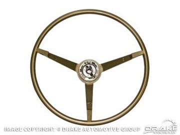 Picture of 1965 Mustang Standard Ivy Gold Steering Wheel : C5ZZ-3600-IG