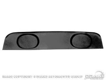 Picture of 1964.5-67 Mustang Coupe Package Tray with Speaker Pods : C5ZZ-6546656-SP