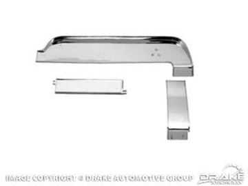 Picture of 1967-68 Mustang Deluxe Chrome Dash Trim Set : C7ZZ-65044A10WO