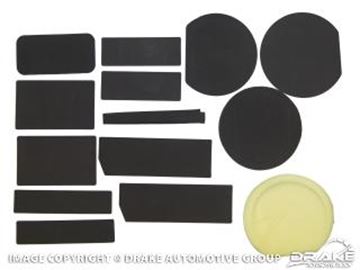 Picture of 1971-73 Mustang Heater Seal Kit (with A/C) : D1ZZ-18500-A