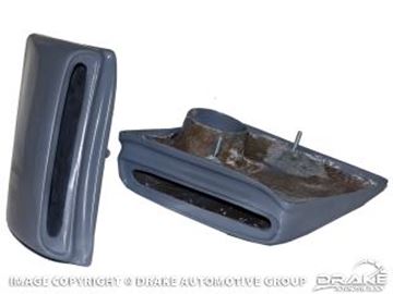 Picture of 1967-68 Mustang Lower Quarter Functional Side Scoops : S7MS-6529076/7