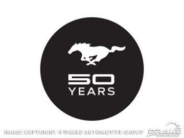 Picture of 50 Years Windshield Decal : 50YEARS-DECAL