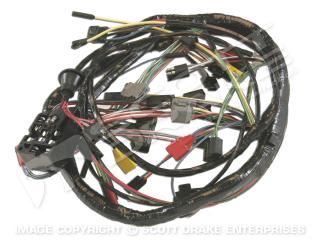 Picture of 1968 Mustang Underdash Factory Tachometer Wire Loom : C8ZZ-14401-TACH