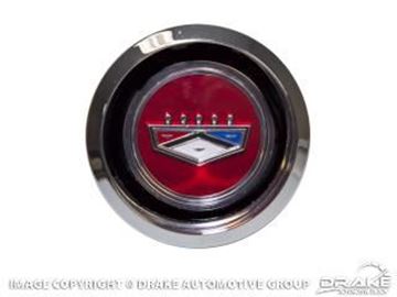Picture of 1969-73 Ford Magnum Hub Cap, Red : C9OZ-1130-RED
