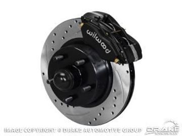 Picture of 64-69 Wilwood Disc Brake Conversion w/ Drilled & Slotted Rotors : DBC-6569-WW-DSR
