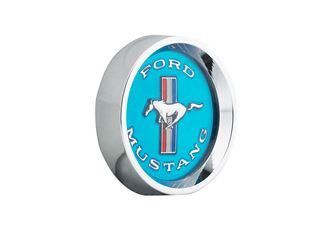 Picture of ALLOY RIM BLUE HUBCAP-MUSTANG