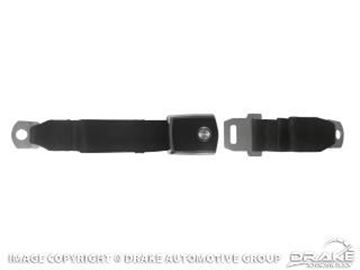 Picture of 68-70 Concours Deluxe Black Seat Belt